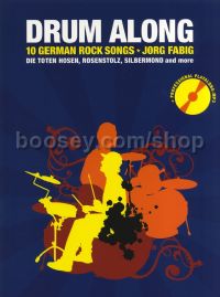 Drum Along 10 German Rock Songs (Bk & CD) in English/German