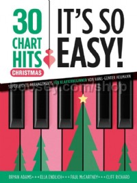 30 Charthits - It's So Easy! Christmas  (Piano)