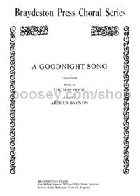 A Goodnight Song (Unison)