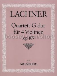 Quartet G major Op. 107
