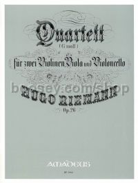 Quartet G minor Op. 26