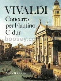 Concerto for Flautino in C major, op. 44/11 (piano score)