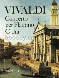 Concerto for Flautino in C major, op. 44/11 (full score)