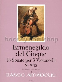 18 Sonate per 3 Violoncelli Volume 3 (Score & Parts)