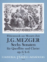 Sechs Sonaten für Querflöte und Klavier op. 6/4-6 (Score & Part)