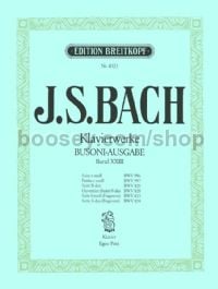 Suites BWV 820, 821, 823, 824, 996, 997 - piano