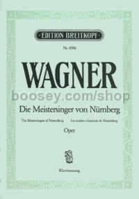 Die Meistersinger von Nürnberg WWV 96 (vocal score)