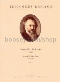 Sonata No. 1 in C major, Op. 1 - piano
