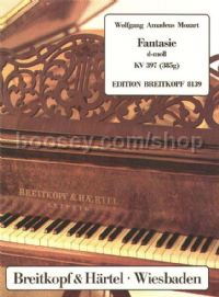 Fantasy in D KV 397 - piano