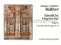 Complete Organ Works, Vol. 3: Chorale settings H - M - organ