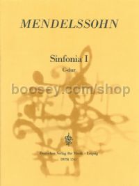 Sinfonia I in C major - string ensemble (score)