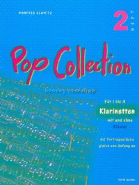 Pop Collection 2 - 1-3 clarinets & piano