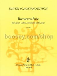 Romanzen-Suite - soprano, violin, cello & piano