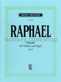 Sonata op. 36 - violin & organ
