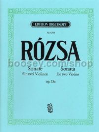 Sonata op. 15a - 2 violins