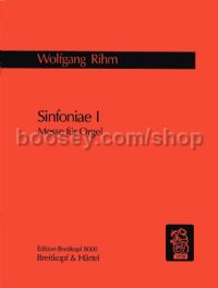 Sinfoniae I: Messe für Orgel - organ