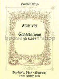 Consolations - piano