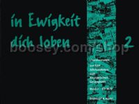 In Ewigkeit Dich Loben, Band 2 - organ