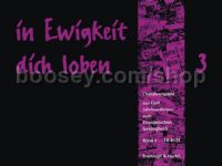 In Ewigkeit Dich Loben, Band 3 - organ
