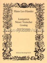 Intavolierungen a."Lustgarten" - harpsichord