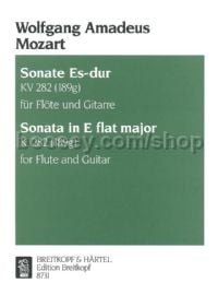 Sonata in Eb major KV 282 (189g) - flute & guitar