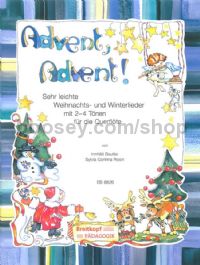 Advent, Advent! Querflöte und Klavier - 2 flutes