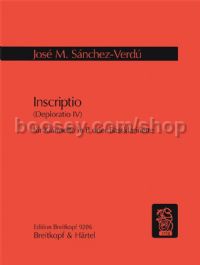 Inscriptio - clarinet
