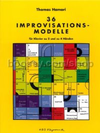 36 Improvisations-Modelle - piano