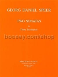2 Sonatas - 3 trombones