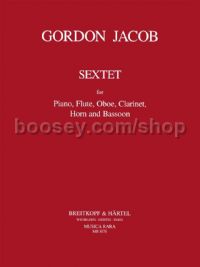 Sextet - piano sextet (score & parts)