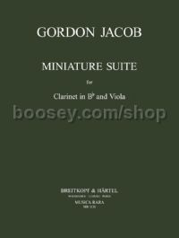 Miniature Suite - clarinet & viola