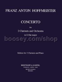 Concerto in Eb major - 2 clarinets & piano