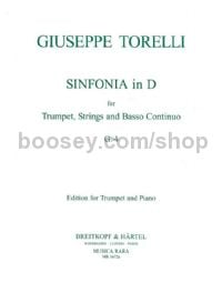 Sonata in D (G. 4) - trumpet & piano