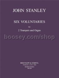 6 Voluntaries - 2 trumpets & organ