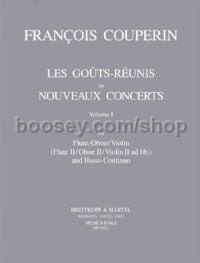 Les Goûts Réunis ou Nouveaux Concerts, Vol. 1 - 2 instruments & basso continuo
