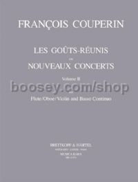 Les Goûts Réunis ou Nouveaux Concerts, Vol. 2 - 2 instruments & basso continuo
