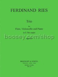 Trio in Eb major, Op. 63 - flute, cello & piano
