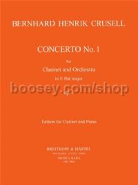Clarinet Concerto No. 1 in Eb major, op. 1 - clarinet & piano reduction