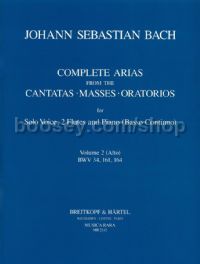 Complete Arias, Vol. 2 - alto solo, 2 flutes, basso continuo