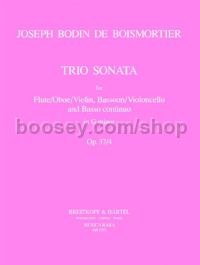 Trio Sonata in G minor, Op. 37/4 - flute, bassoon, basso continuo