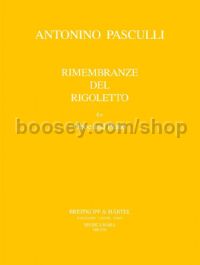 Rimembranze del Rigoletto - oboe & piano