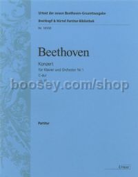 Piano Concerto No. 1 in C major, op. 15 - string orchestra (score)
