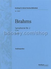 Symphony No. 2 in D major, op. 73 (study score)
