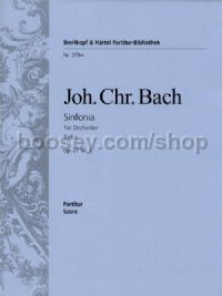 Sinfonia in Bb major op. 21/1 (score)