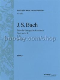 Brandenburg Concerto No. 3 in G BWV1048 (score)