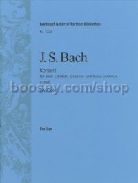 Harpsichord Concerto in C minor BWV 1062 (score)