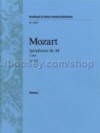 Symphony No. 34 in C major, KV 338 (score)