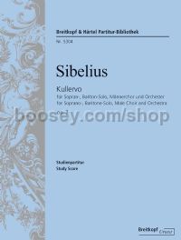 Kullervo, op. 7 - orchestra (study score)