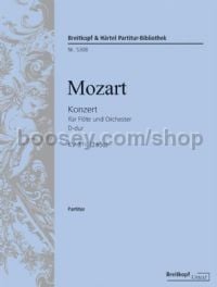 Flute Concerto No. 2 in D major KV 314 (score)