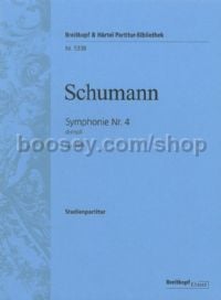 Symphony No. 4 in D minor, op.120 (study score)